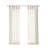 Baisden Lester Polyester Twisted Tab Sheer Curtain Panels-1760665513-1760665556
