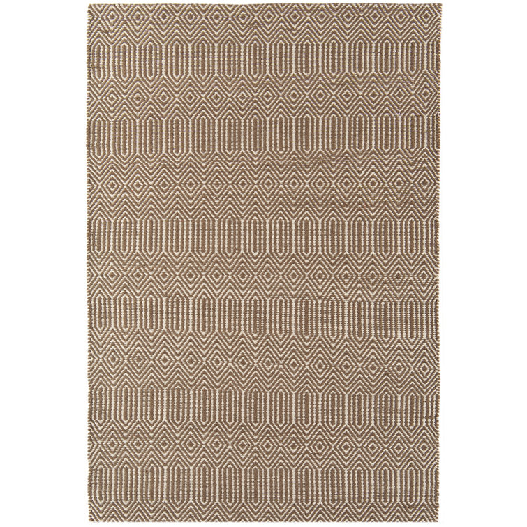 Dunton Geometric Flatweave Area Rug