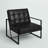 Billings Faux Leather Armchair-206712536