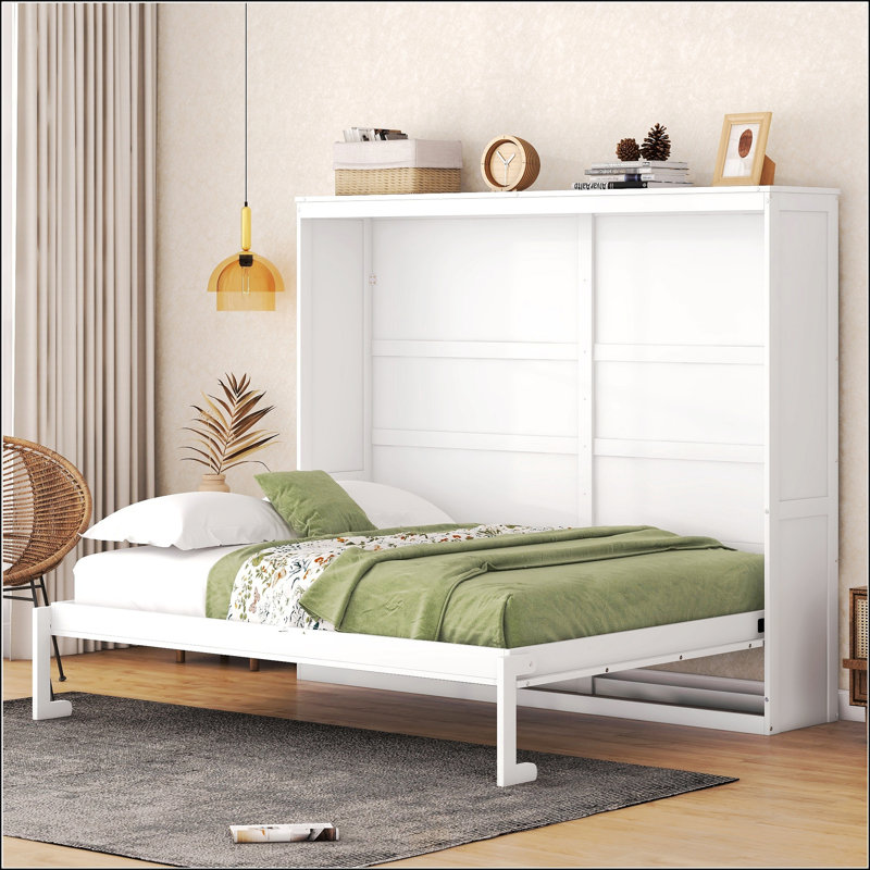 Queen Size Murphy Bed Wall Bed, Queen