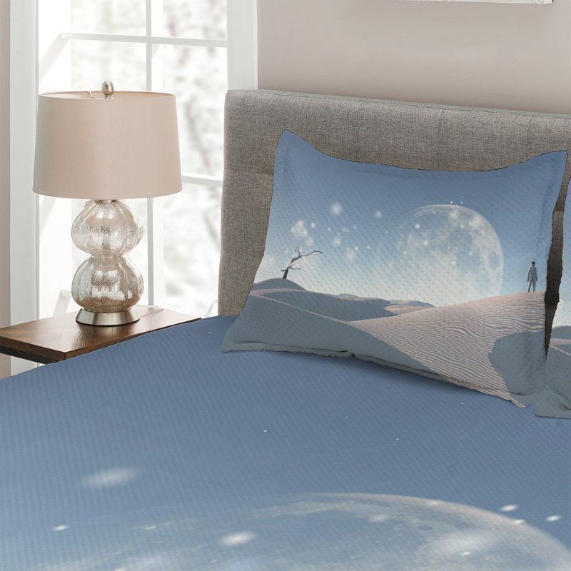 Rustic Coverlet, King Bedspread + 2 Shams