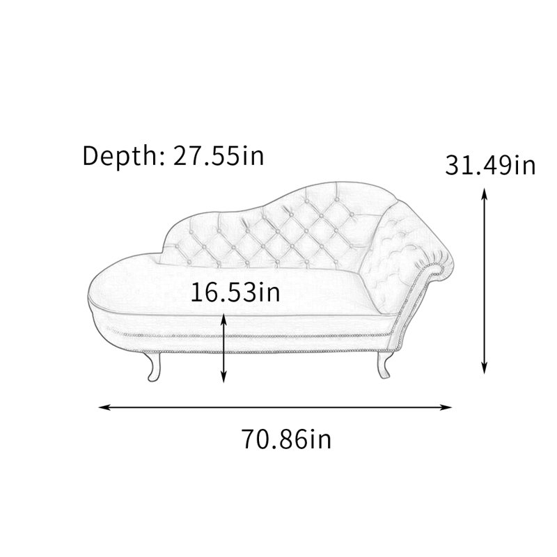 Galvez, Beige, Orienté à droite