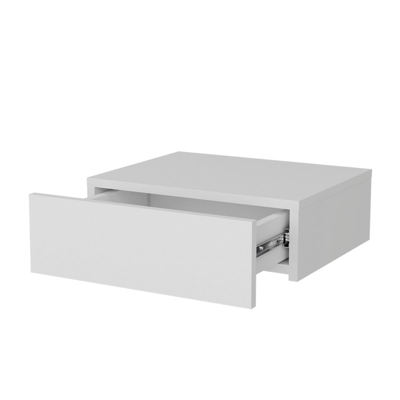 Table de chevet Demarcos, Blanc