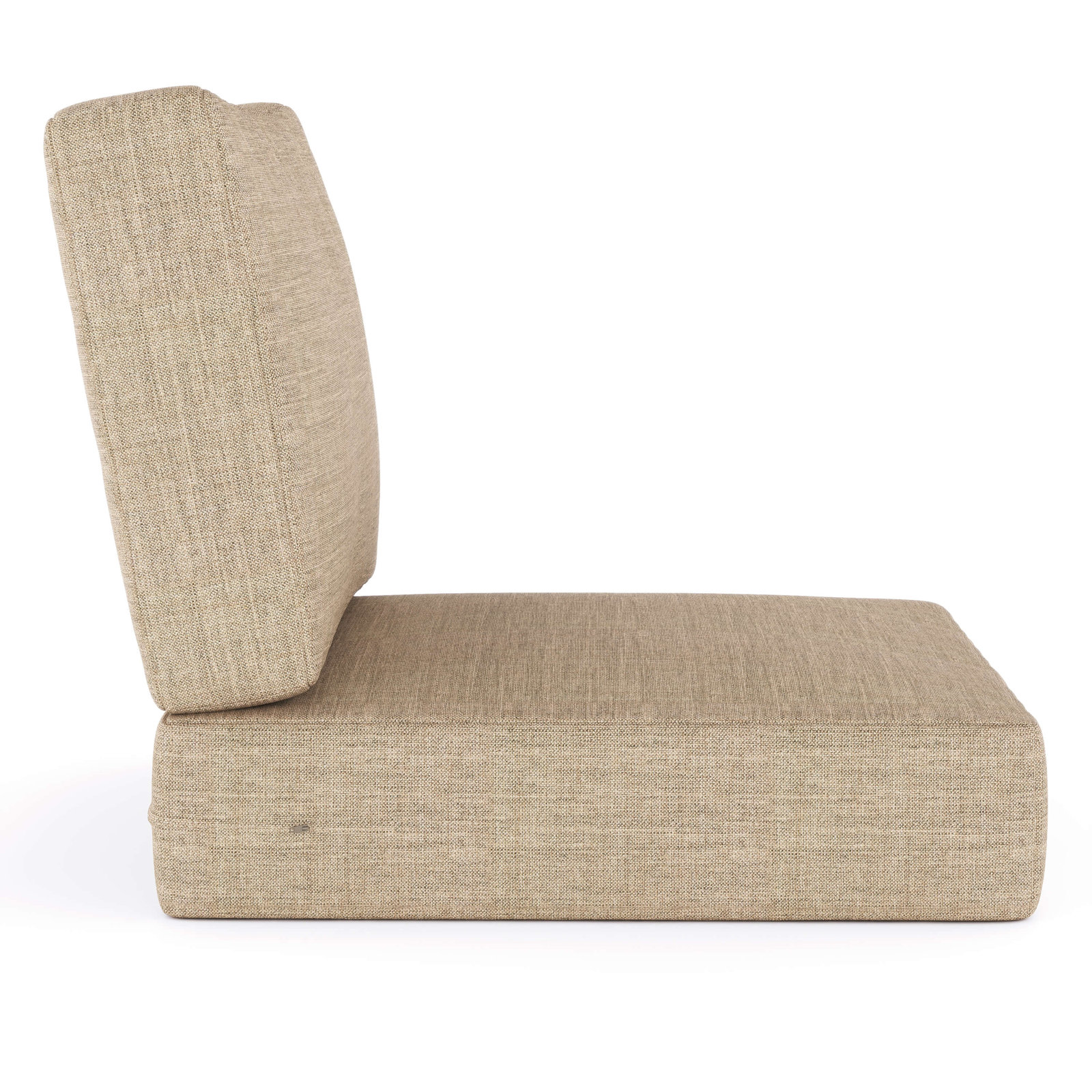 Lani 24" Sunbrella® Seat and Back Cushion, Sunbrella® Cast Ash