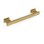 High Desert 4-3/4" Center to Center Satin Brass Bar Drawer Pull