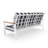 Townsend Metal Outdoor Sofa With Sunbrella Cushion-116233357