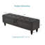 Banc de lit avec rangement-2077603795