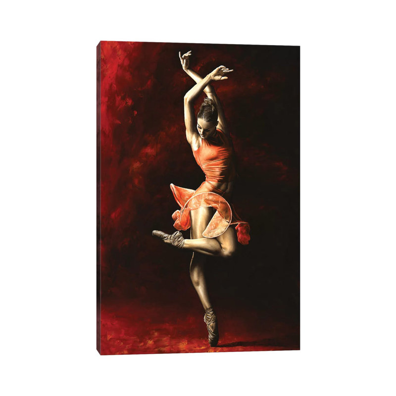 The Passion Of Dance by Richard Young - Painting on Canvas, 66.04 cm H x 45.72 cm W x 1.91 cm D, Wrapped Canvas
