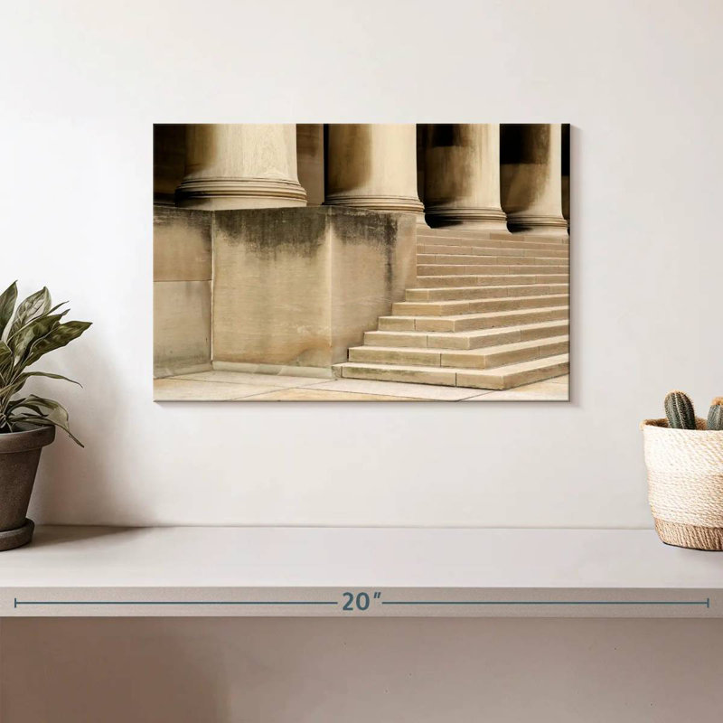 Lilie Columns And Steps, 32" H x 48" W