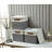 Decomomo Stackable Foldable Cube Storage  With Pu Handles Fabric Bin Set-373679221-373679112