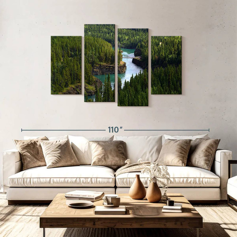 Alvord Yukon River Trail, 48" H x 75" W