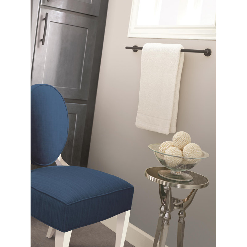 Barre à serviettes murale 27 "Arrondi ™, Noir mat