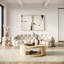 Fitzroy - Table basse moderne en acacia naturel