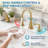 Widespread 2-handle Bathroom Faucet with Drain Assembly-119602931