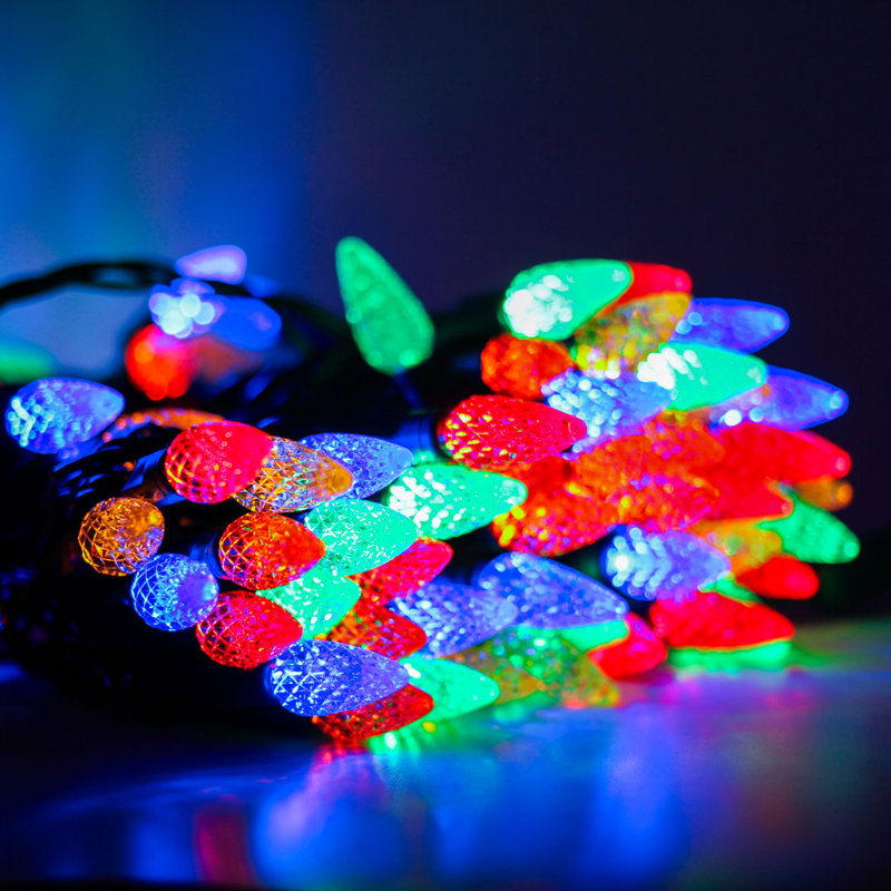 Guirlande de 100 lumières, Multicolore