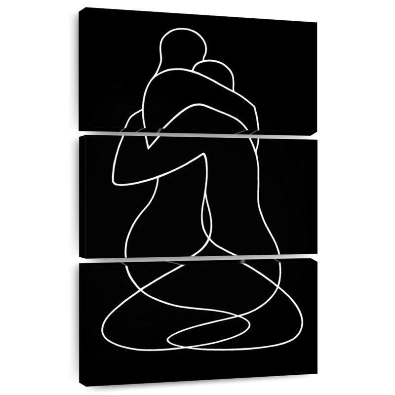 Étreinte minimaliste Leisha, H 38 po x l 24 po