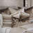 Teryn Brown/White/Gray Cotton Blend Piece Sham