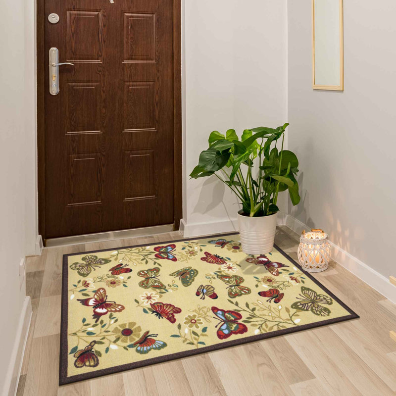 Tapis anti-dérapant en caoutchouc pour salon, couloir, Rectangle 3 pi 3 po x 5 pi