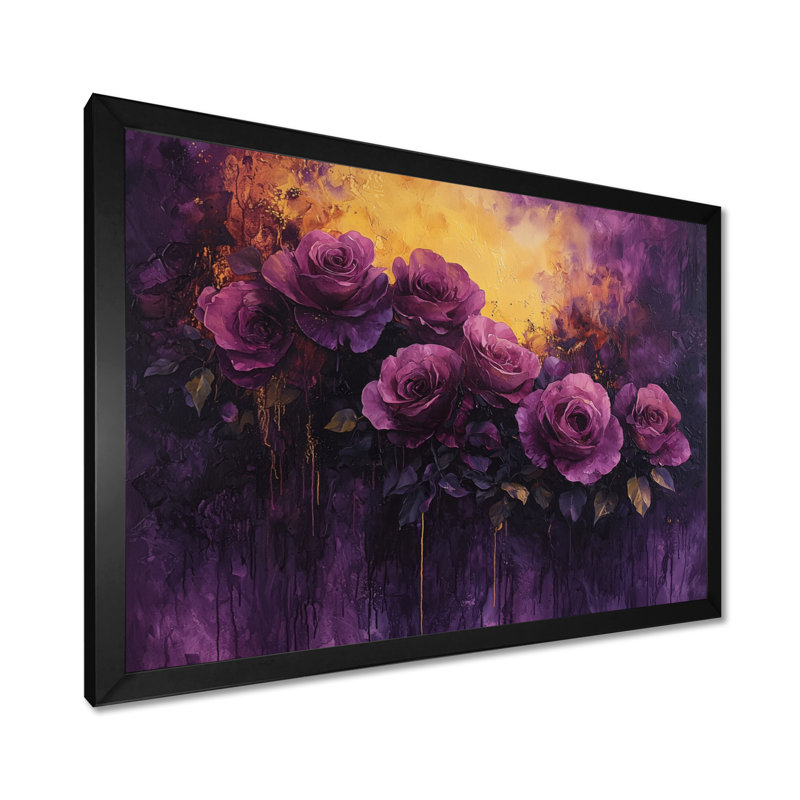 Décoration murale Dreamscape, Reproduction encadrée d'une seule photo sans pass, Noir, H 12 po x l 20 po