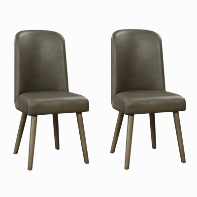 Ensemble de 2 chaises d'appoint rembourrées