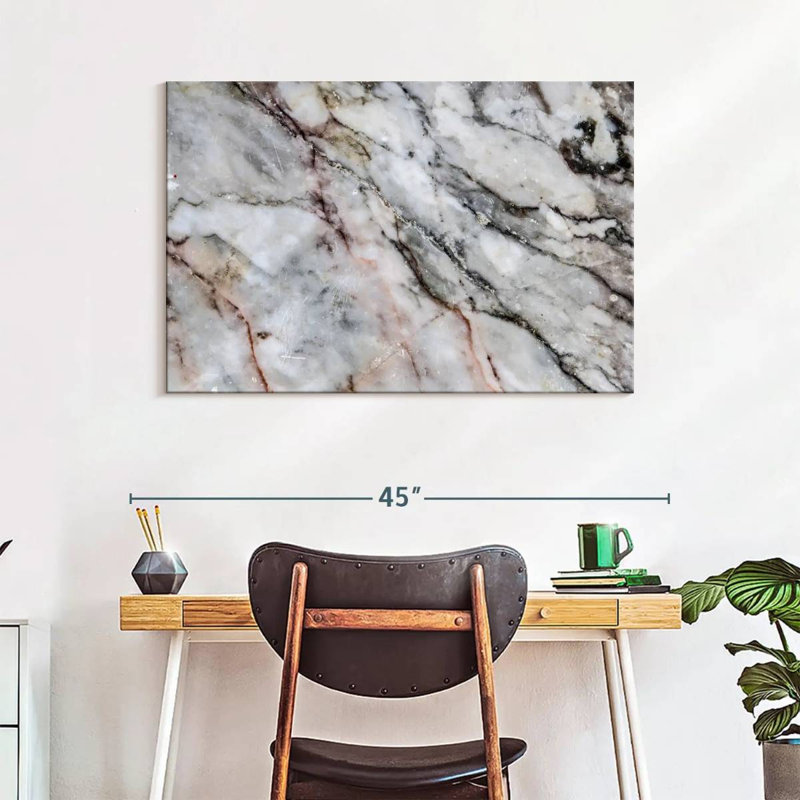 Avery Abstract Marble Texture, 26" H x 39" W