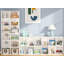 Bibliothèque verticale ou horizontale pour salon 71,65 "