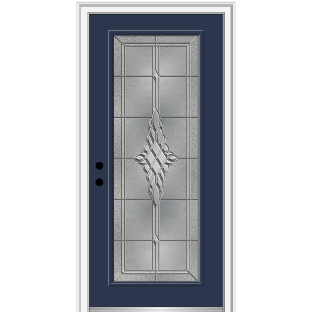 Grace 80'' Fiberglass Front Entry Doors MMI DOOR Door 