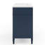 Meuble-lavabo moderne de 36 po avec lavabo supérieur, rangement spacieux et tiroirs à fermeture en douceur pour une organisation efficace-116332439