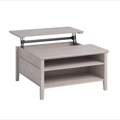 Table basse à plateau relevable