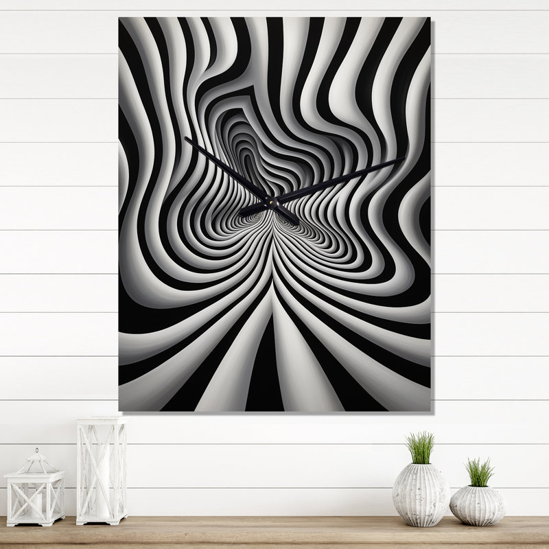 Jaxzon - Horloge murale abstraite, Très petit