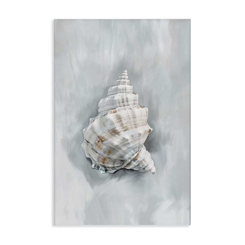 Conch Seashell Mirage, toile par Ramona Murdock, H 24 po x l 16 po