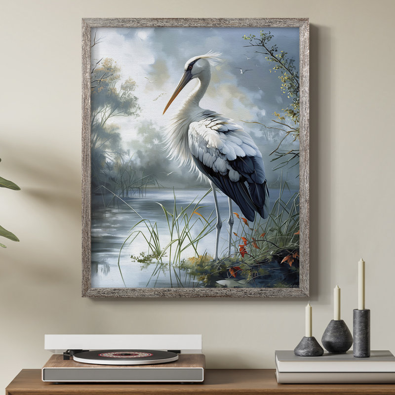 ANIMALS Series CV Framed Print - Solid Wood, 11" H x 9" W