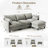 Acker 105'' Puff Cloud Modular Upholstered Sectional 3-seat-1062617962-1059061016