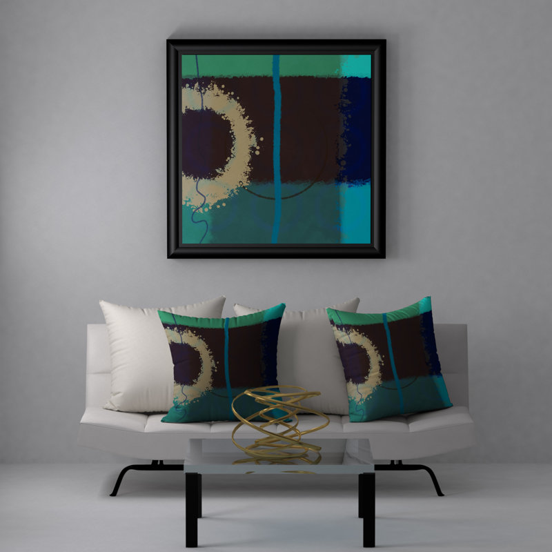  Housse et insert de coussin carré Hallarious Alive, H 20 po x l 20 po