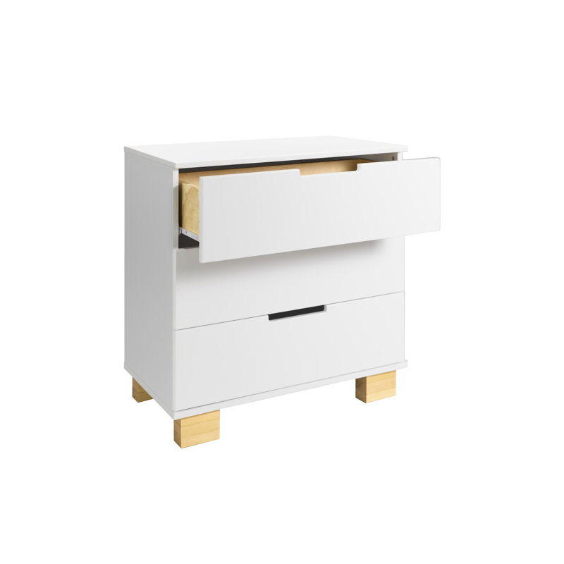 Modo Changing Table Dresser, White/Natural