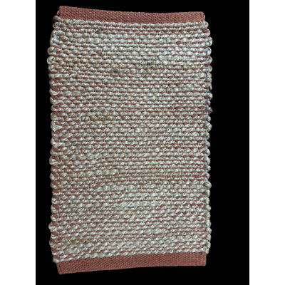 Rectangle 80 cm x 150 cm Jute / Sisal and Cotton Area Rug
