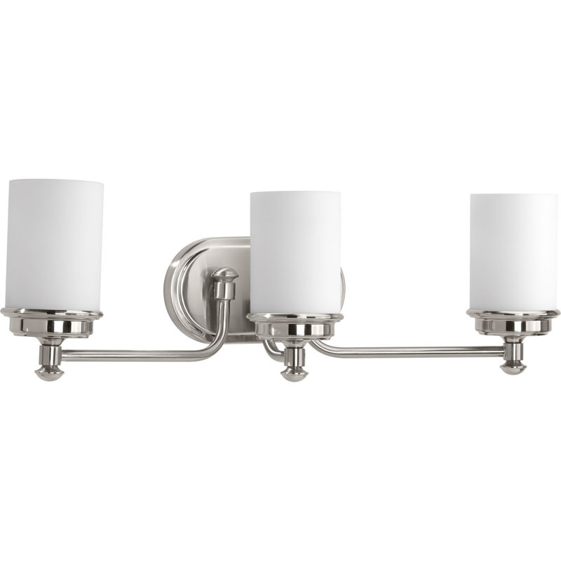 Azairah 3 - Light Dimmable Vanity Light, Brushed Nickel