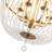 Jereld 6 - Light Dimmable Globe Chandelier