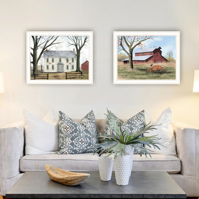 Handcrafted Wall Decor For Home, Early American Inspired, Living Room & Bedroom, Multicolor Theme, Wood And Paper Framed Artwork