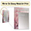 Impression romantique de cerisier rose IV - miroir de fleur de cerisier-1245456249