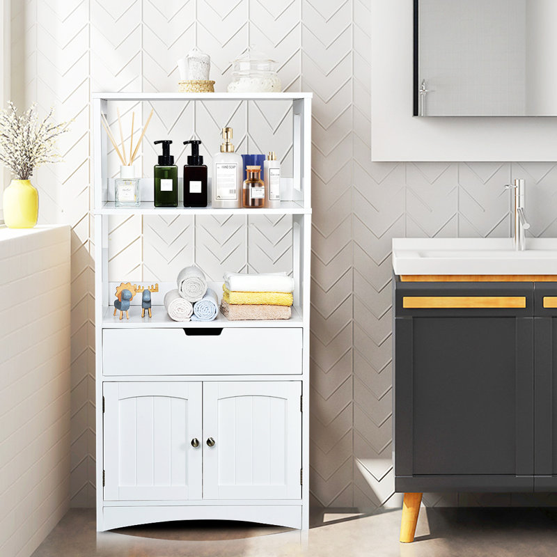 Londyn Bathroom Cabinet, White