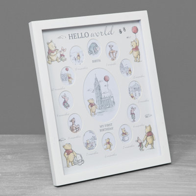 Disney Christopher Robin First Year Multi-Aperture Picture Frame