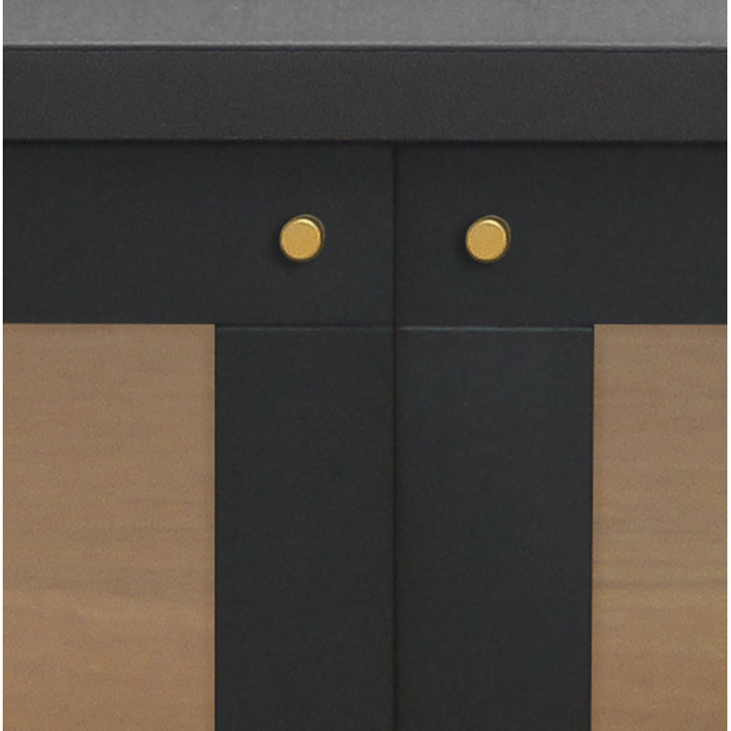 Aboubakr 72.8'' Sideboard, Black