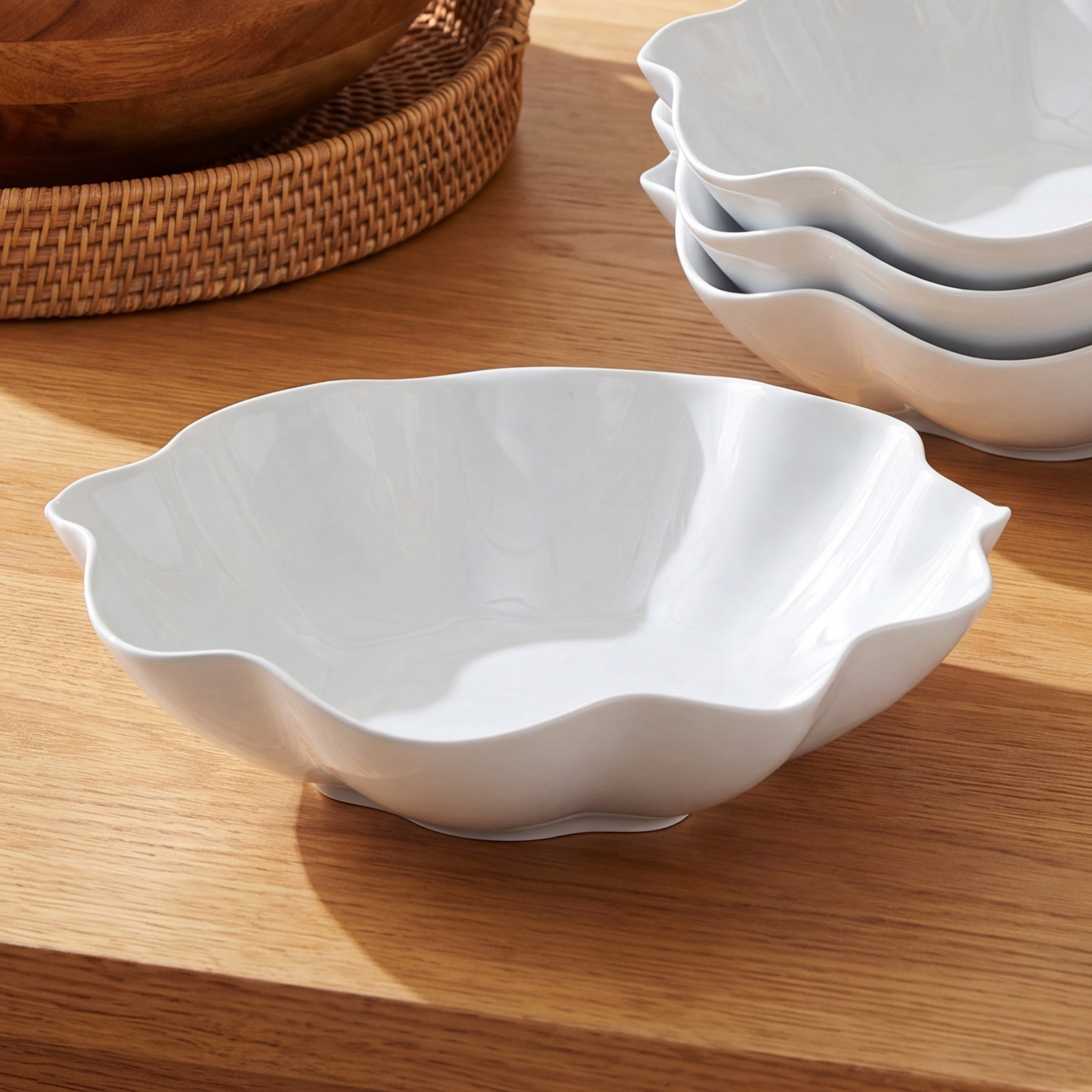Sophie Conran Floret Serving Bowl, Gray