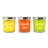 Scented Jar Candle with Glass Holder