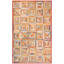 Impressive Multicolor Diamond Pattern Contemporary American Hooked Rug 10 x 14