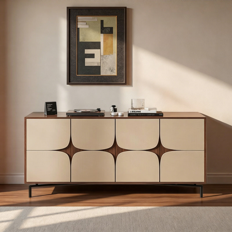 Buffet grande capacité, 33.46" H x 62.99" W x 15.75" D
