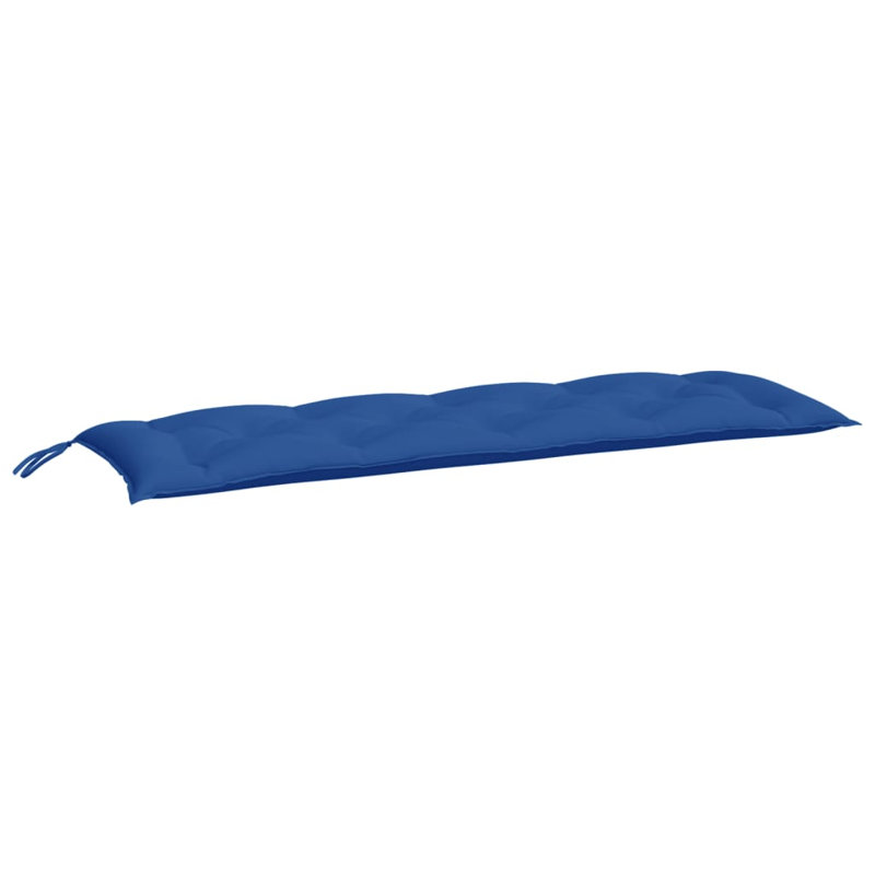Outdoor Seat Cushion, 1.2" H x 59.1" W x 19.7" D, Blue