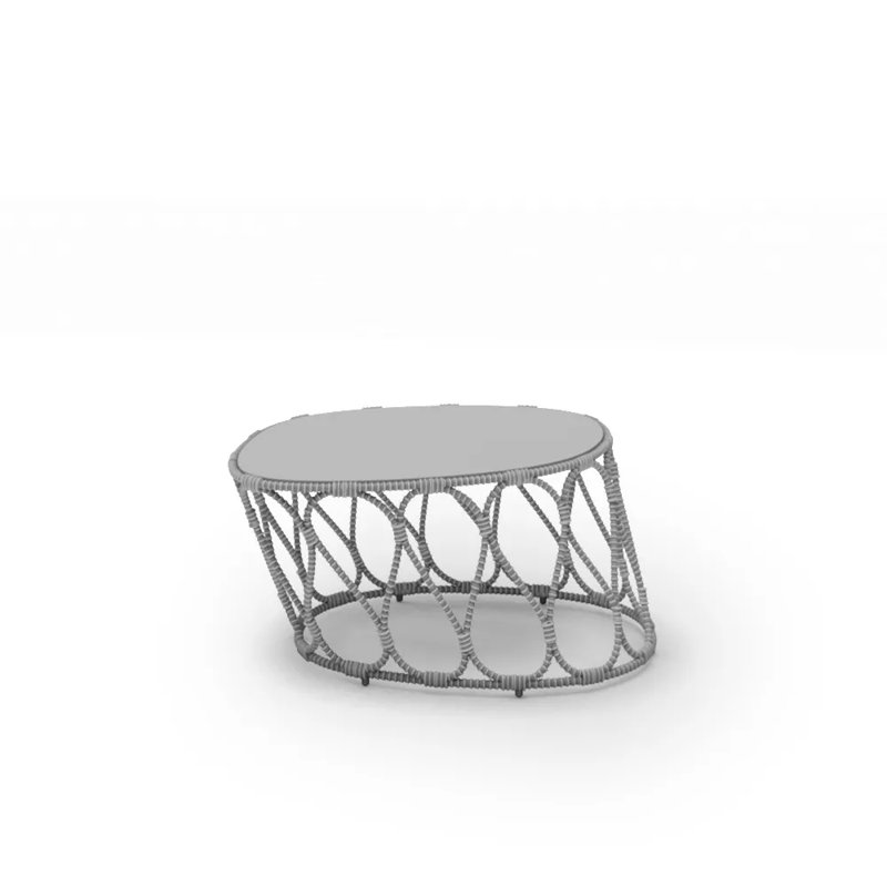 Forma Outdoor Coffee Table, Whitewash