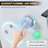 PineLn Heated Seat Dual Flush Smart Toilet With Night Light, Foot Sensor/Blackout Flush, Pre-wet Function